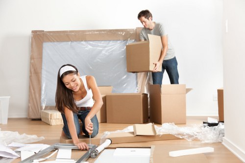 Moving preparation for a Hampstead home relocation