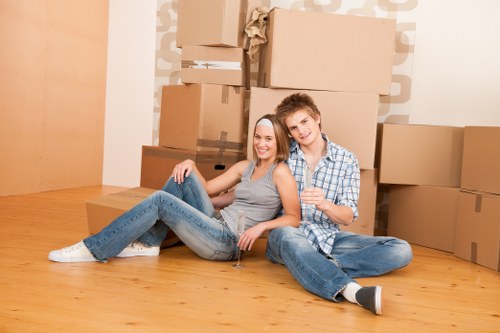 Moving van service for homes in Hampstead