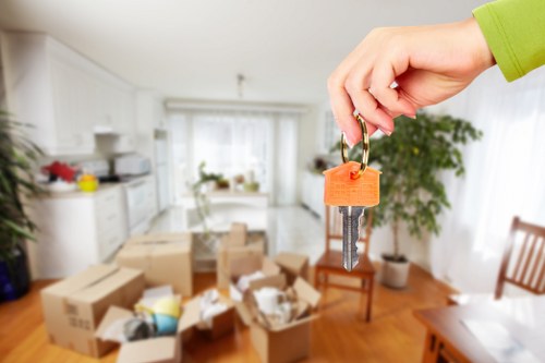 Safe handling of sofas and cabinets during Hampstead removals